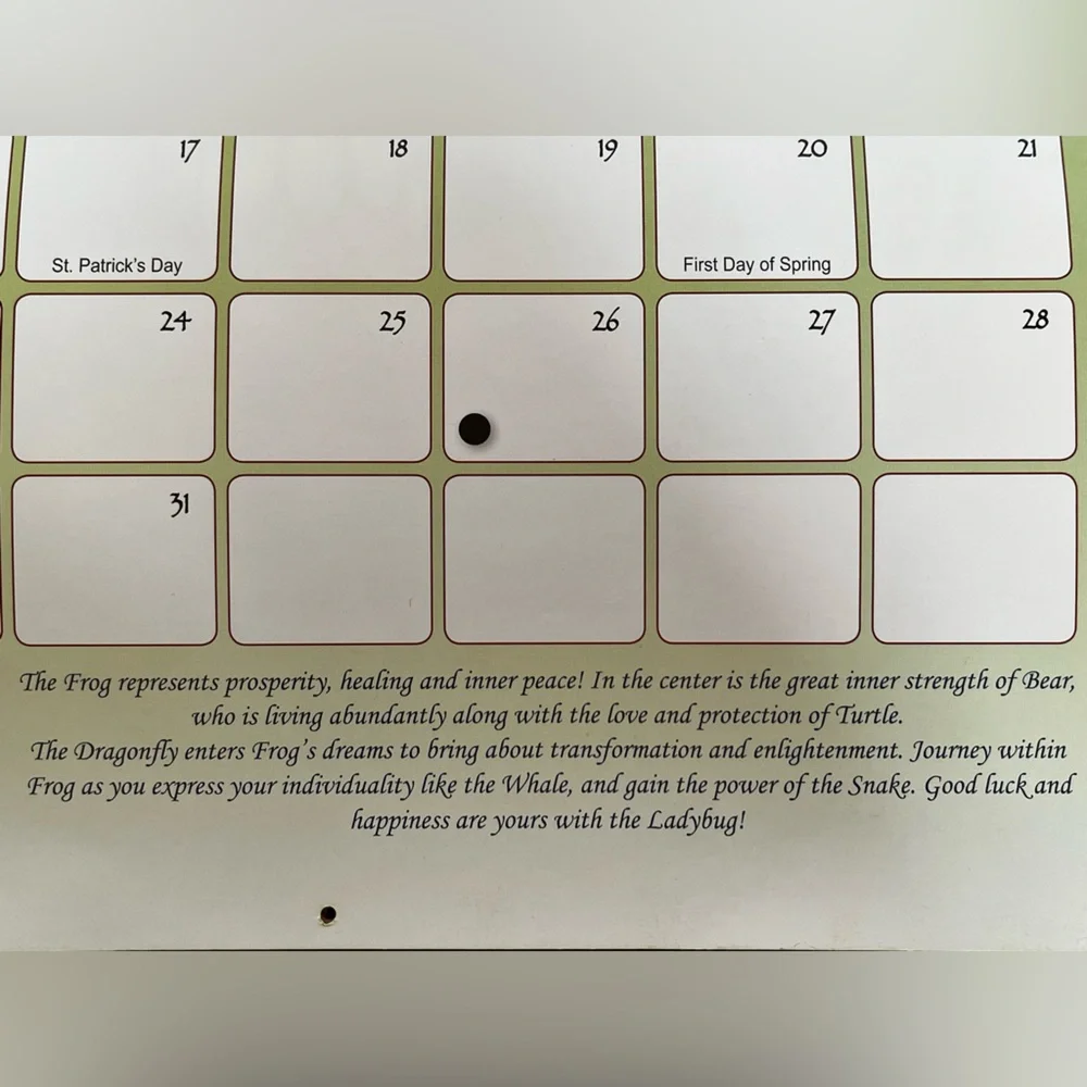 Animal Spirits 2009 Calendar by Sue Coccia